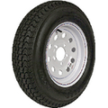 Loadstar Tires Loadstar Bias Tire & Wheel (Rim) Assembly ST205/75D-14 5 Hole C Ply 3S470